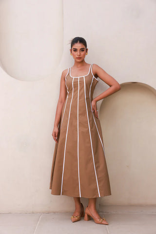 Cappadocia Caramel Dress