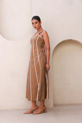Cappadocia Caramel Dress