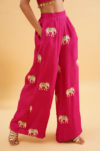 Pink Nazrana Co-ord Set