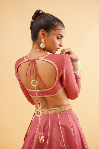 Purple Barkat Lehenga