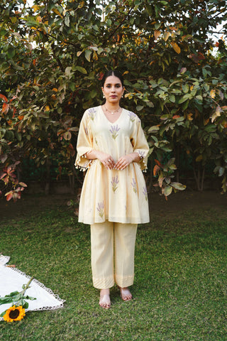 Lavender Bliss Kurta Co-ord