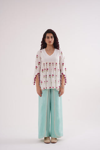Floral Hush Wrap Pants Co-ord