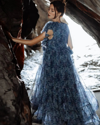 Twilight Rose Illusion Dress