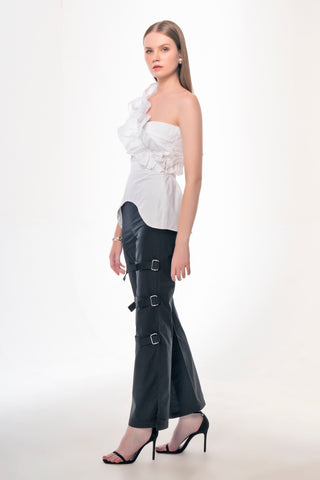 Slit Tailored Pants