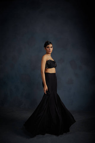 Dark Princess Lehenga