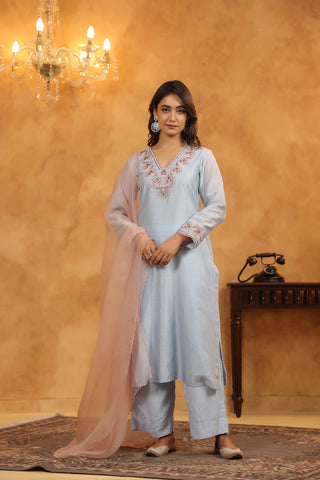 Oceanic Dream Sequenced Silk Set