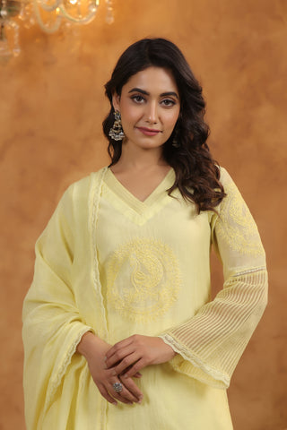 Sunkissed Silk Suit Set