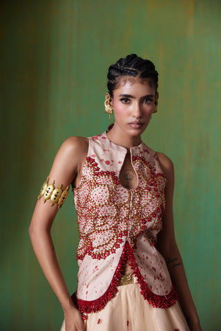 Phoolkari Lehenga Set