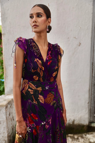 Jackora Organza Petal Dress