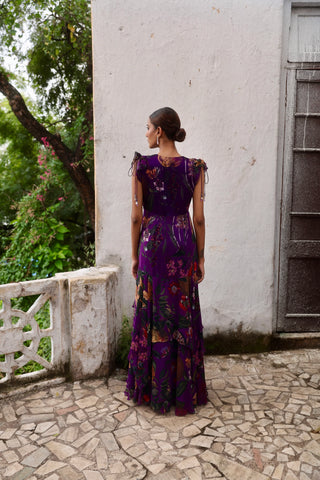 Jackora Organza Petal Dress