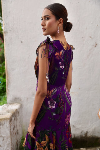 Jackora Organza Petal Dress