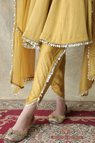Zariya Short Anarkali With Tulip Pants