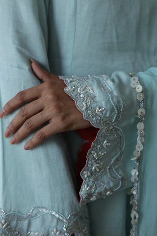 Aafreen Short Kali Trouser Set