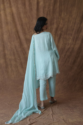 Aafreen Short Kali Trouser Set