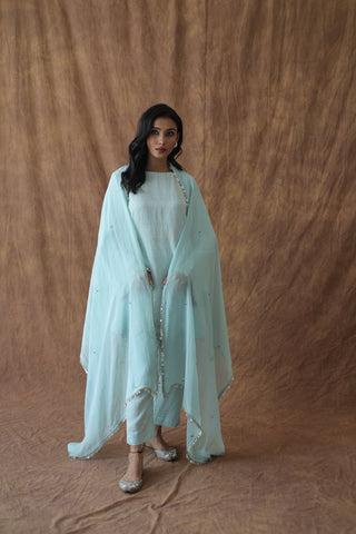 Aafreen Short Kali Trouser Set