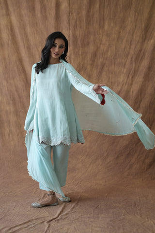 Aafreen Short Kali Trouser Set