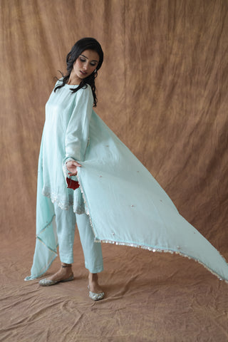 Aafreen Short Kali Trouser Set