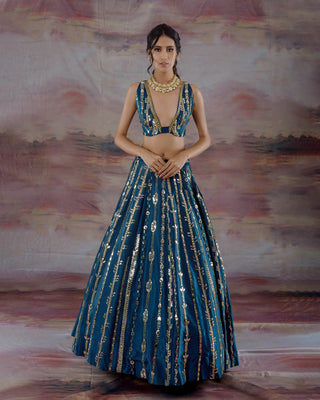 Night Sky Lehenga
