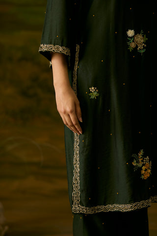 Forest Green Kurta