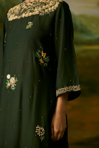 Forest Green Kurta