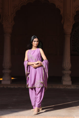 Kasmira Halter Neck Farsi Salwar Set