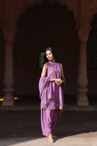 Kasmira Halter Neck Farsi Salwar Set