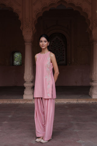 Gulraaz Halter Neck Farsi Salwar Set