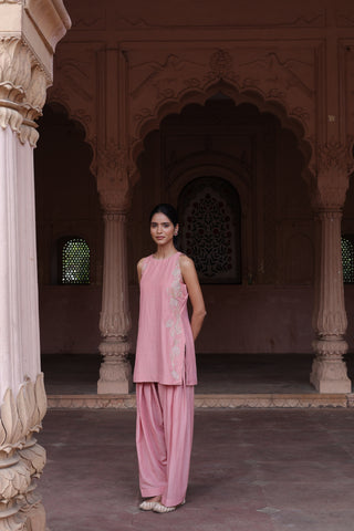 Gulraaz Halter Neck Farsi Salwar Set