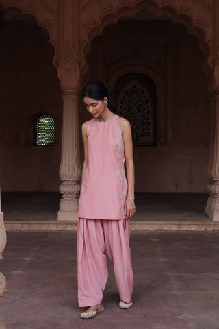 Gulraaz Halter Neck Farsi Salwar Set