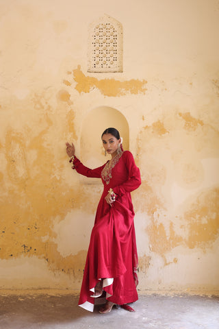 Rangrez Anarkali Kurta With Dupatta