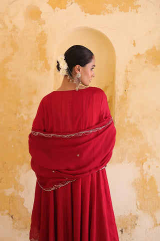Rangrez Anarkali Kurta With Dupatta
