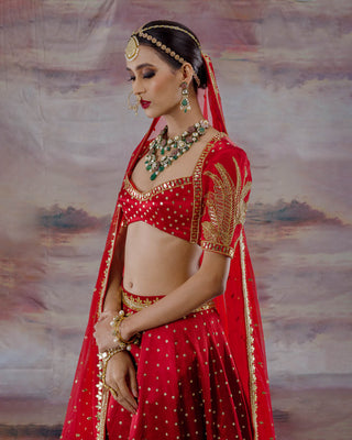 Laal Kothi Lehenga
