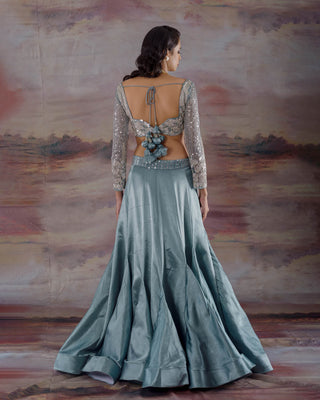 Sea Shell Lehenga