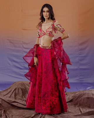 Ruhani Gul Lehenga