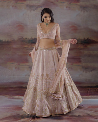 Blush Sand Lehenga