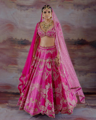 Cherry Blossom Lehenga