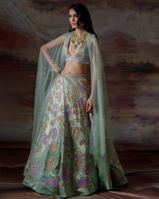 Spring Garden Lehenga