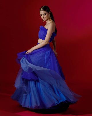 Bettatail Layered Lehenga