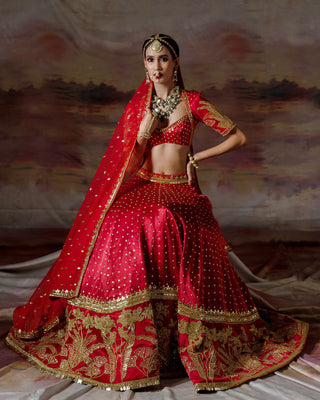 Laal Kothi Lehenga