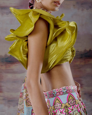 Tropical Forest Lehenga