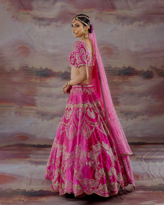 Cherry Blossom Lehenga