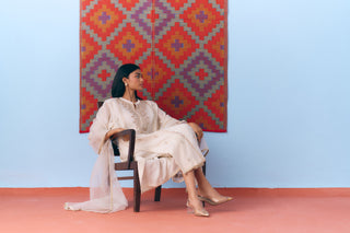 Kiran Chanderi Kurta Set