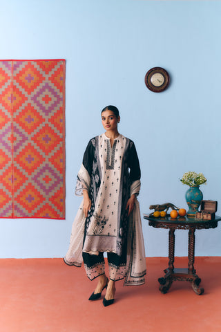 Tazaad Chanderi Kurta Set