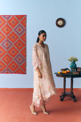Guldasta Chanderi Kurta Set