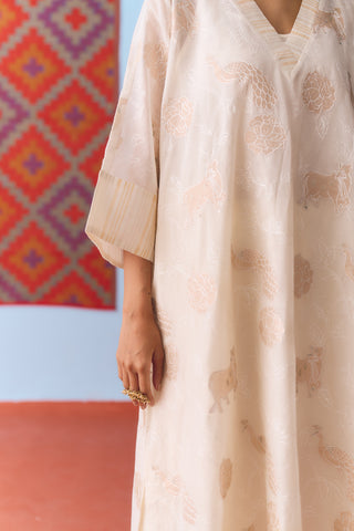 Bhor Chanderi Kurta Set