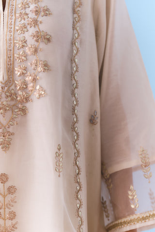 Kiran Chanderi Kurta Set