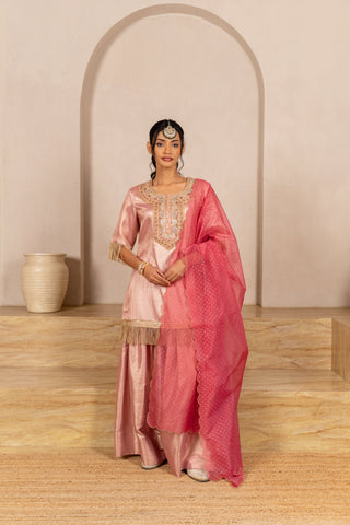 Pink Mist Kurta Set