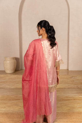 Pink Mist Kurta Set