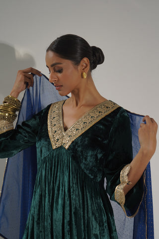 Bhoomi Velvet Anarkali