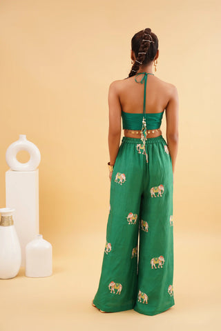 Green Nazrana Co-ord Set